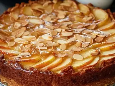 Apfel – Bienenstich -Torte