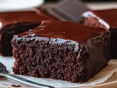 Der weltbeste Schokoladen-Blechkuchen