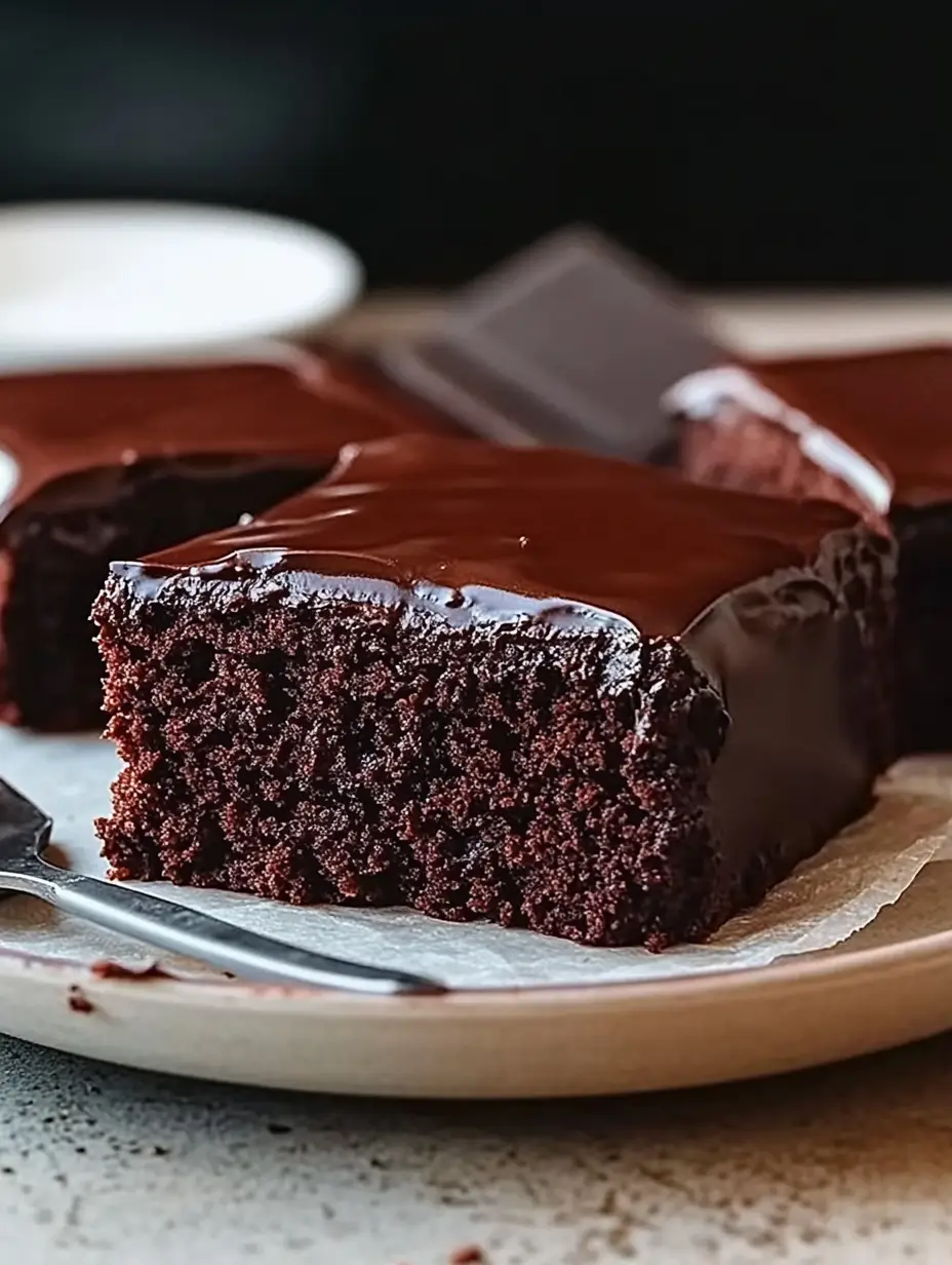 Der weltbeste Schokoladen-Blechkuchen