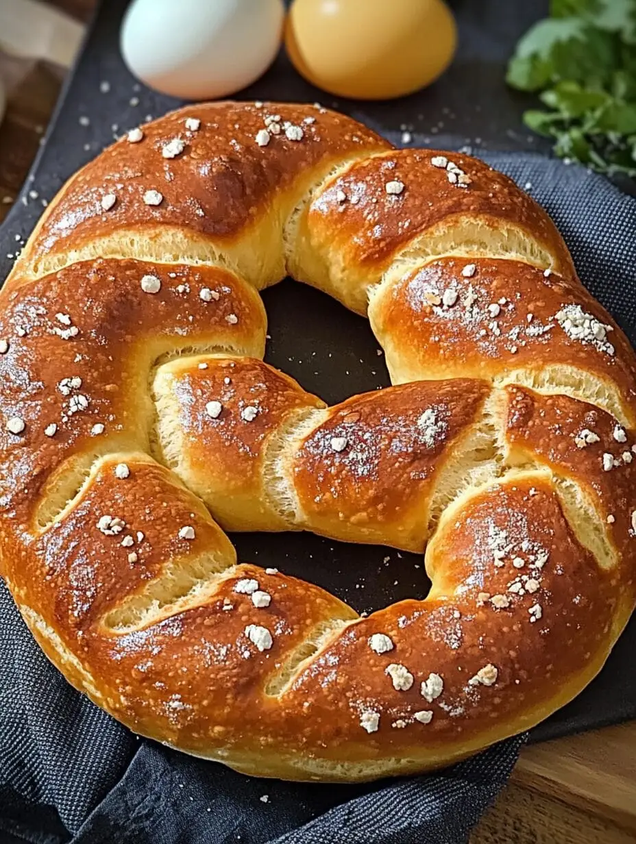 Große Neujahrsbrezel