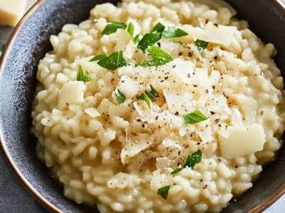 Mairübchen-Risotto