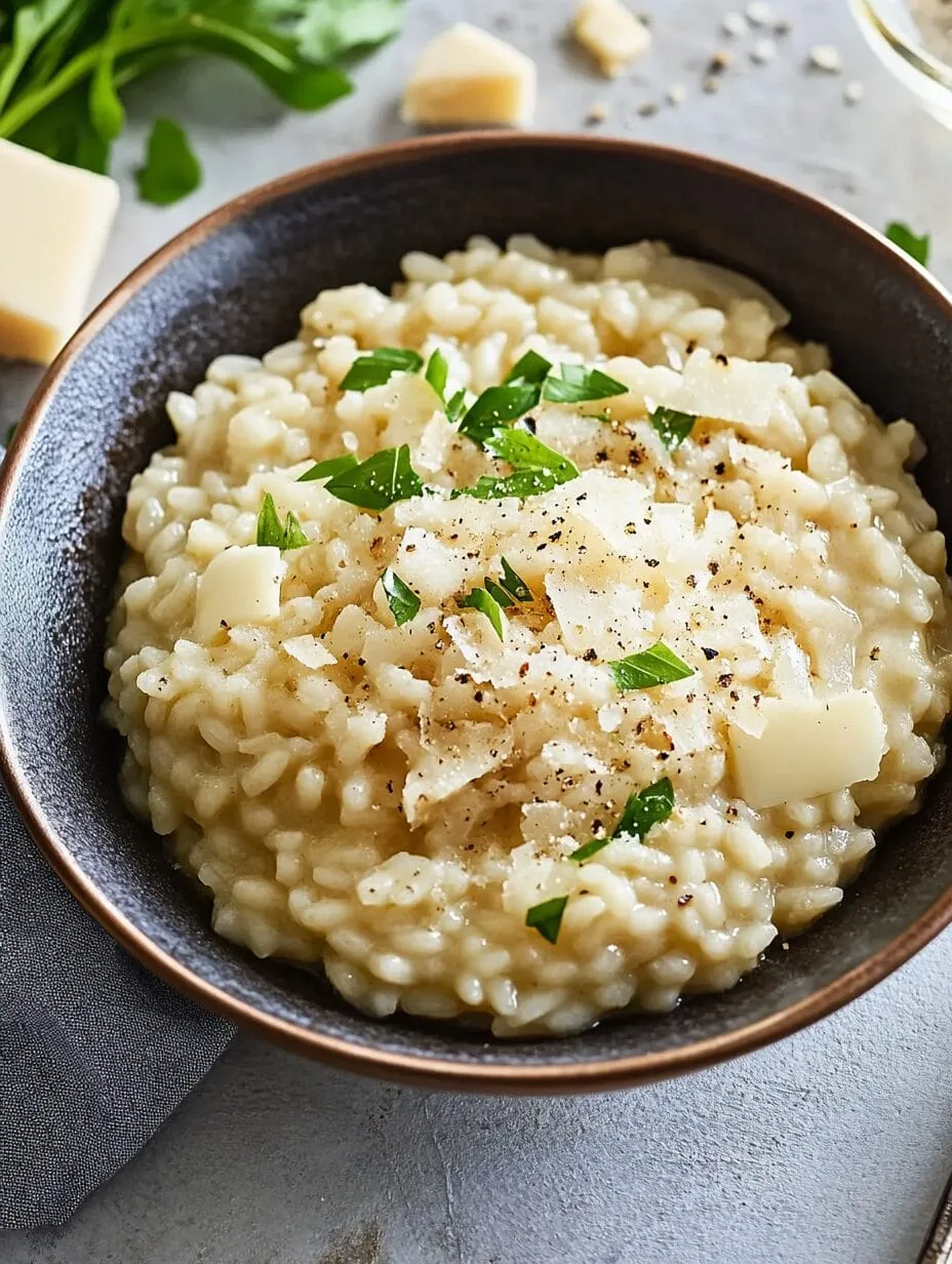 Mairübchen-Risotto