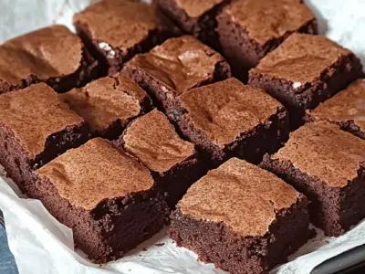Schnelle Kakao-Brownies