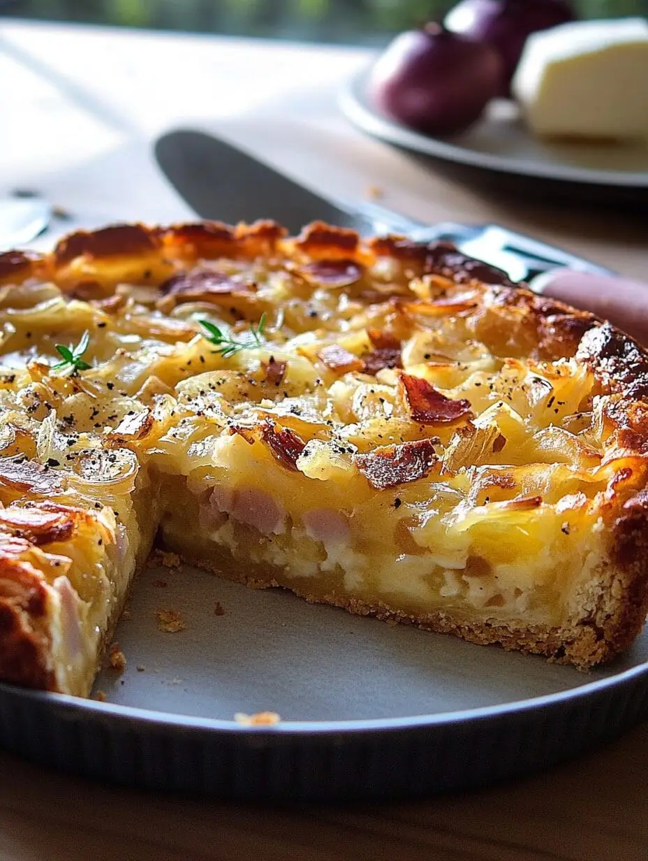 Schwäbischer Zwiebelkuchen