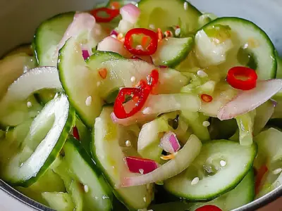Thailändischer Gurkensalat