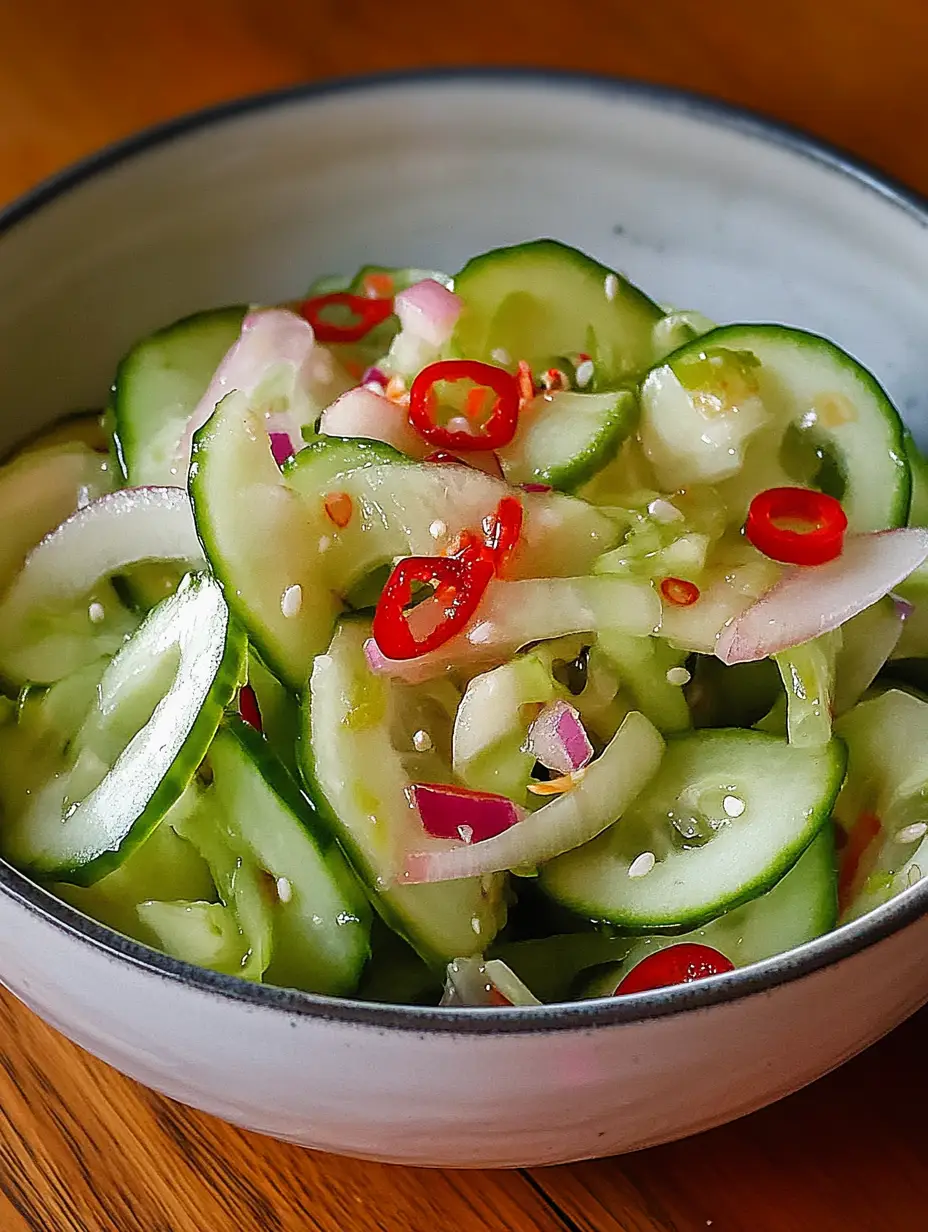 Thailändischer Gurkensalat