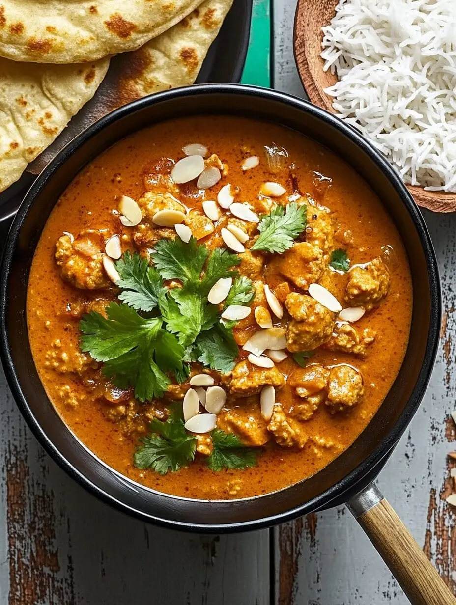 Veganes Soja-Korma-Curry